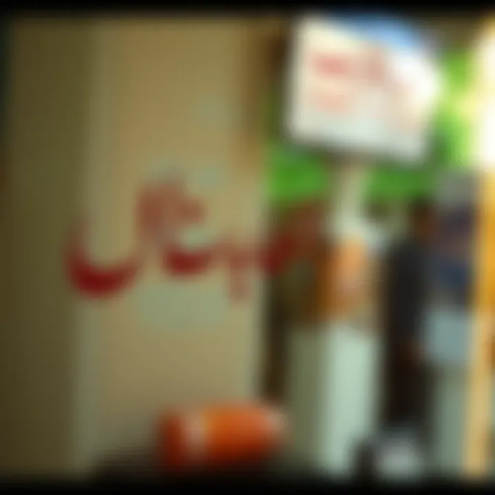 Close-up of Urdu script highlighting the phrase '?????? ???? ???' with decorative calligraphy